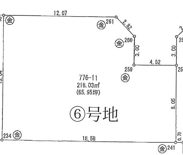境港市清水町分譲地の外観