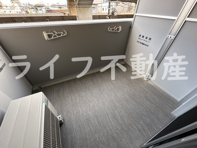 ハイラインⅢのバルコニー