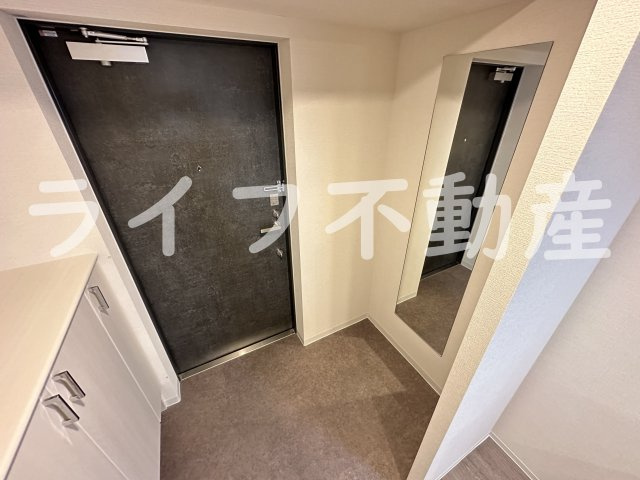 ハイラインⅢの玄関