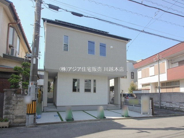 川越市砂新田R4-A　新築戸建の外観|オール電化住宅