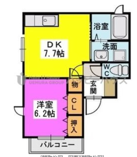 【間取り】 | アベニュー博多南