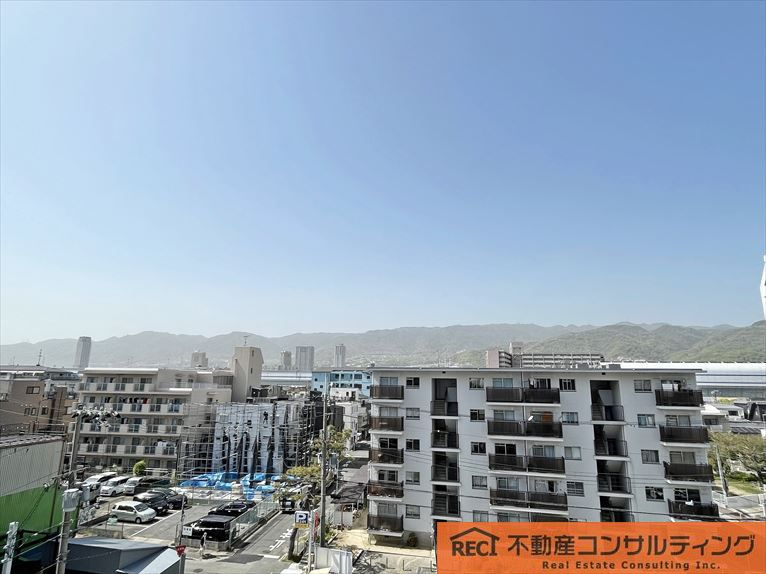 ユニハイム魚崎1号棟の展望