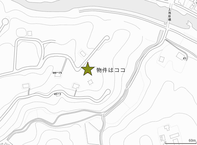 丸美リッチランド斧峠①の地図