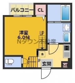 【間取り】 | ハーモニーテラス上名古屋 | 間取りです