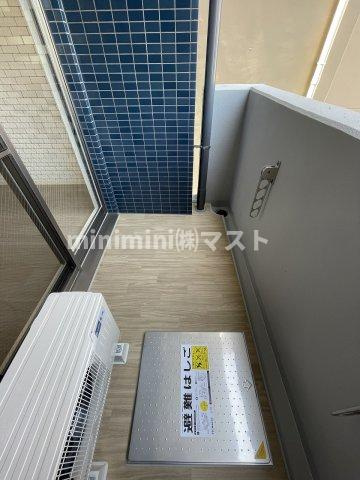 プレサンス大阪同心メゾヴィータのバルコニー