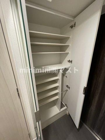 プレサンス大阪同心メゾヴィータの玄関