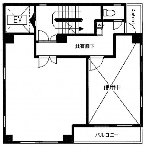 二色ビル（ニシキビル）の間取り