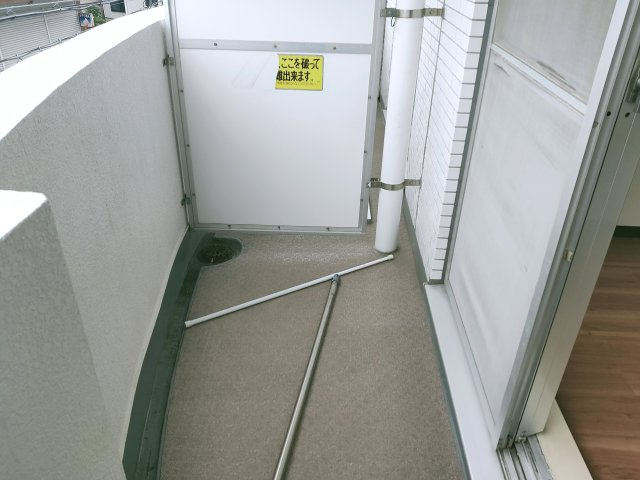 日興パレス新小岩のバルコニー