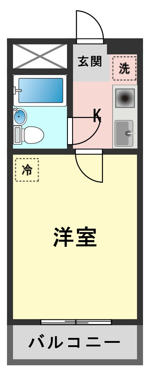 日興パレス新小岩の間取り