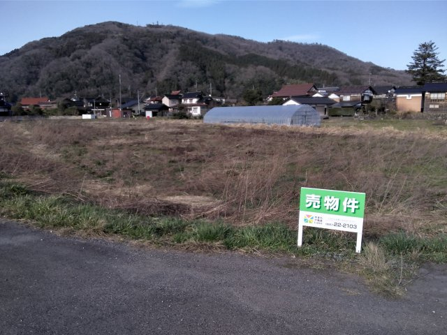 鳥取市河原町今在家土地の外観