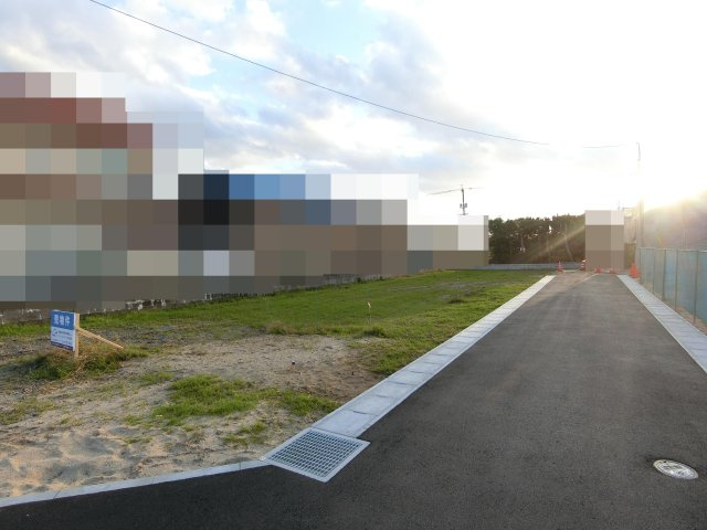 米子市大崎分譲地の外観