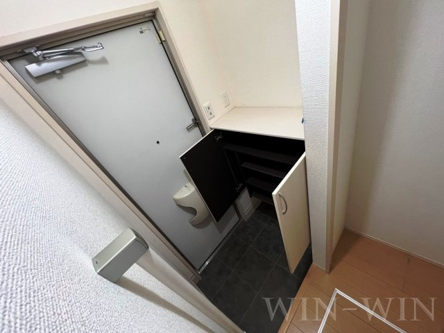 ソレイユの玄関
