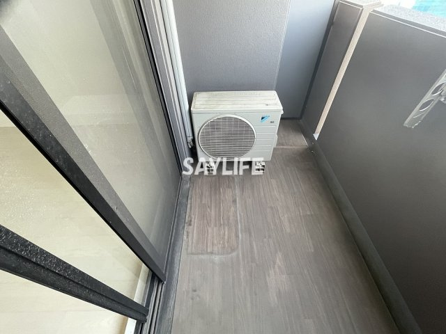S-RESIDENCE緑橋駅前のバルコニー