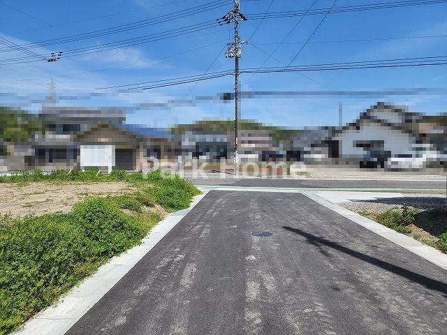 高知市一宮東町1丁目-I号地-新築戸建ての前面道路含む現地写真|東側進入路