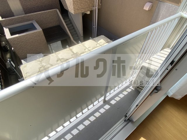 ホープハウスのバルコニー