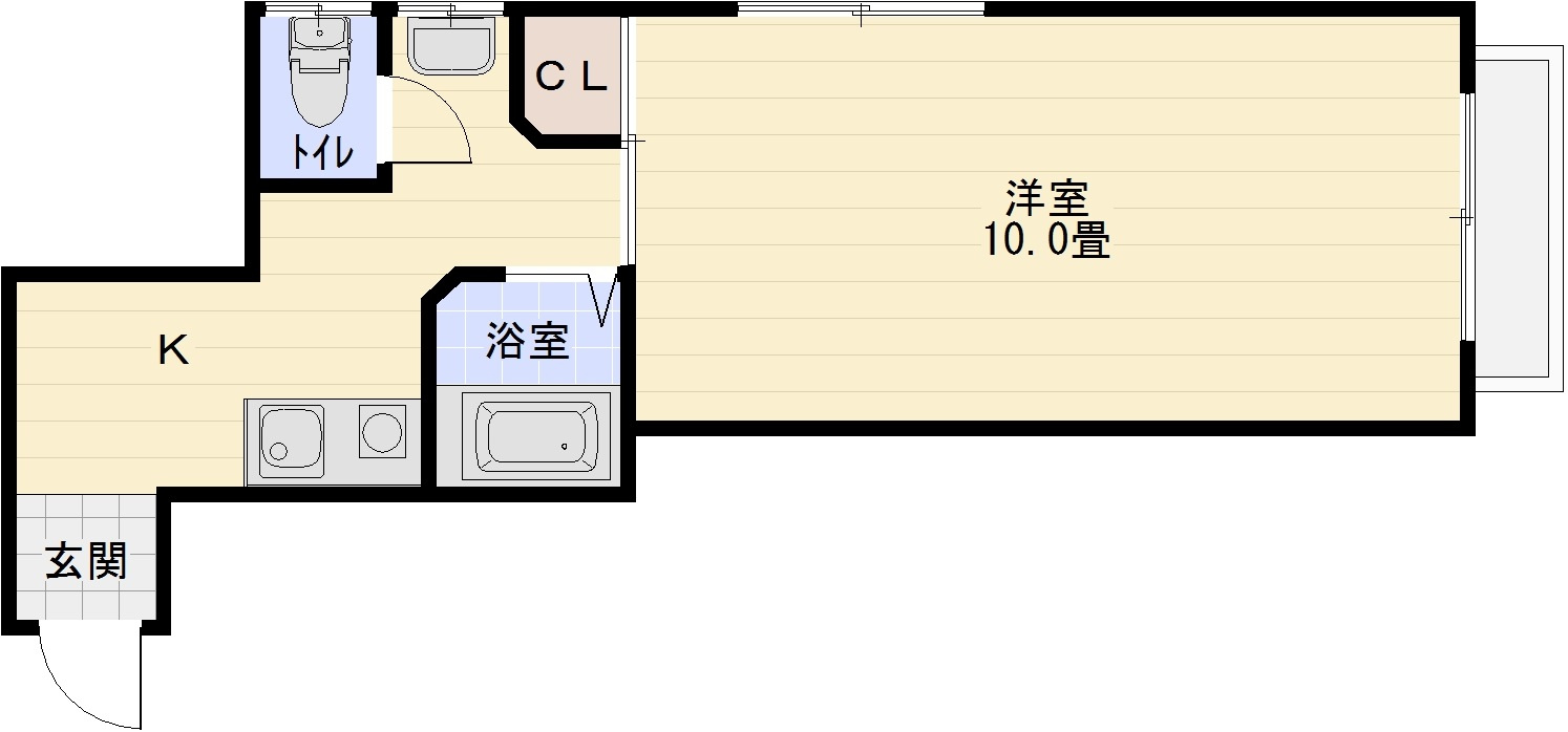 ホープハウスの間取り