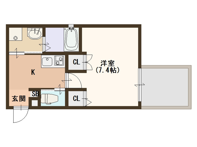 【間取り】 | ワコーレヴィアーノ住吉大社