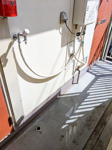 【設備】 | ヒラマツハイツ | 洗濯機置き場