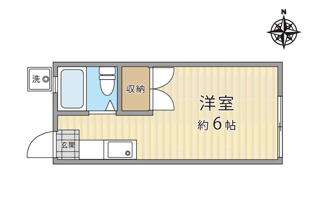【間取り】 | ヒラマツハイツ