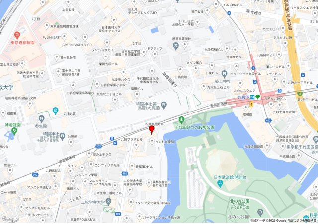 松岡九段ビルの地図