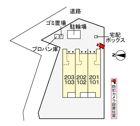 カリーノⅥの展望|写真は同建物の別部屋を参考に掲載しております。