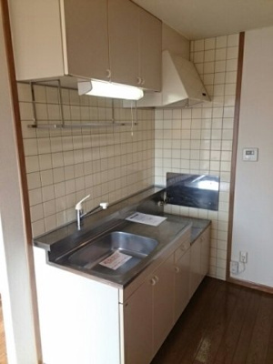 【キッチン】 | ハビテーション長通Ｂ | お料理しやすいキッチンです