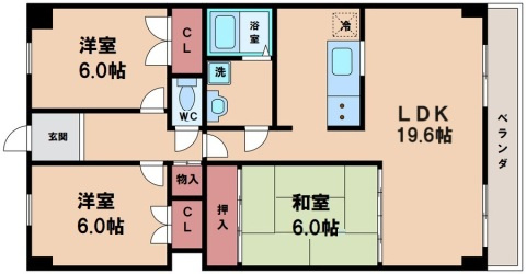 【間取り】 | コーポ住吉