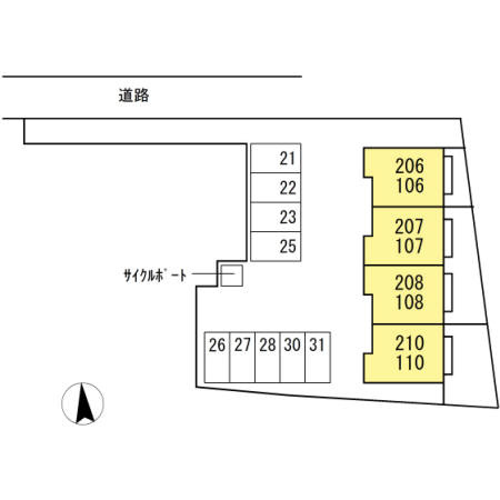 シュトラールの区画図