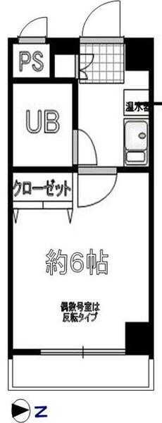 リエス西船橋の間取り
