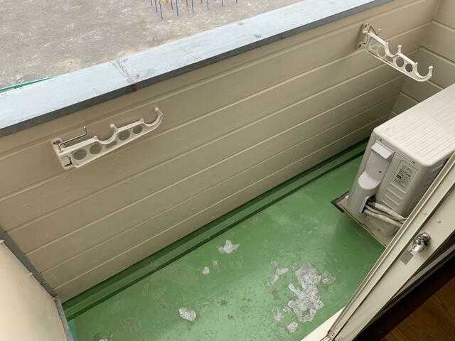 城西プラザ田無のバルコニー