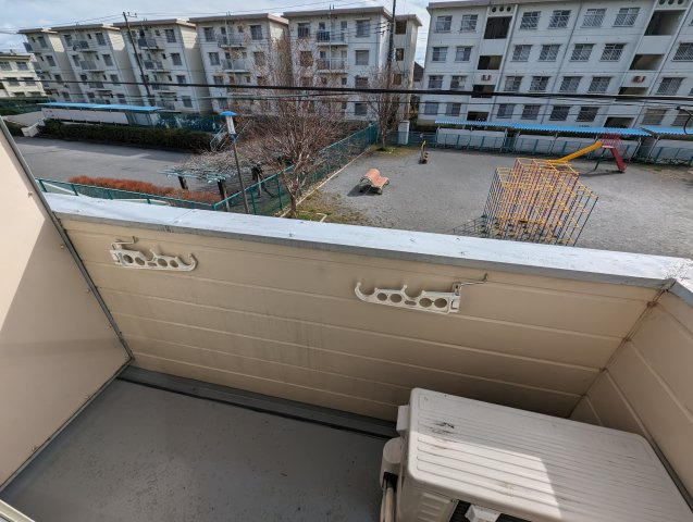 城西プラザ田無のバルコニー