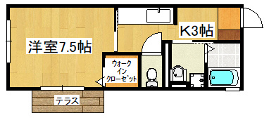 KS・フォンティーヌの間取り