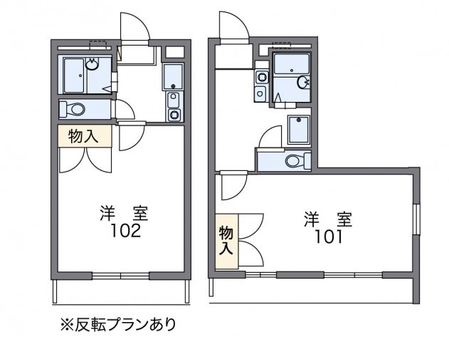 代表的な間取のため実際の間取とは異なる場合があります