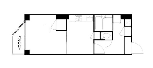 【間取り】 | マイスタークエーレ西新宿