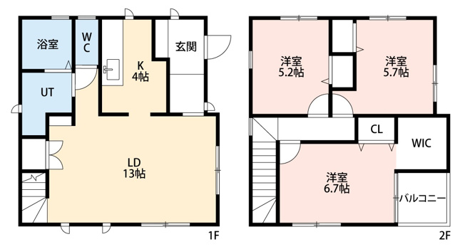 【間取り】 | ＳＦＩＤＡ　IV