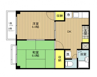 【間取り】 | ベルウッド鴻巣 B棟