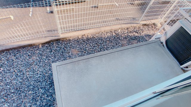 コート・グランツのバルコニー