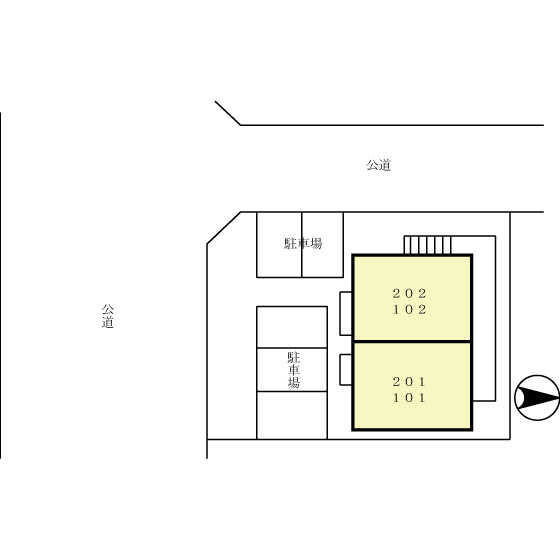 コート・グランツの区画図