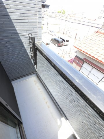 Kolet津田沼のバルコニー