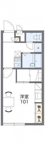 レオパレス和みの間取り|代表的な間取のため実際の間取とは異なる場合があります