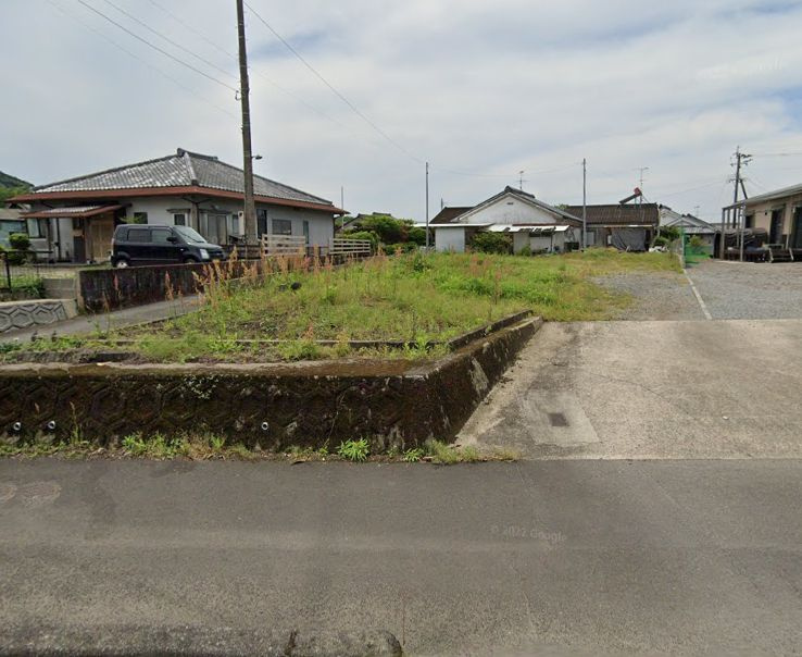 都城市安久町の売地の外観