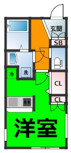仲介手数料0円！！LUORE大曽根NORTHの間取り