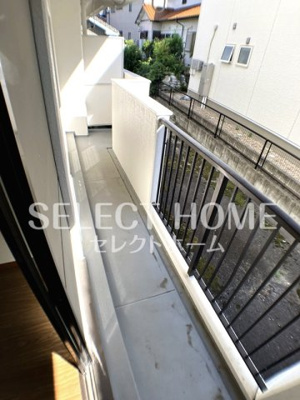 【バルコニー】 | ハイツ柿田 | バルコニーからの眺めを楽しみながら食事をしませんか