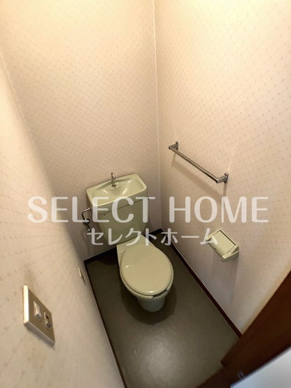 【トイレ】 | ハイツ柿田 | 落ち着いたトイレです