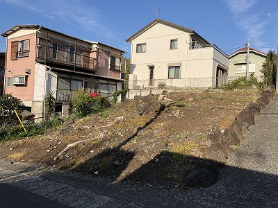 【前面道路含む現地写真】 | 伊東市川奈　売地