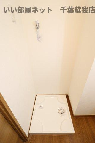 コネクトパークヒルズ神明町の設備|洗濯機置場