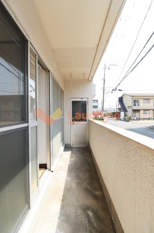 コーポ土居ノ内のバルコニー|広々としたバルコニーです