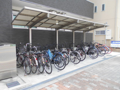 【その他共用部分】 | リベール豊里 | 駐輪スペースも確保です