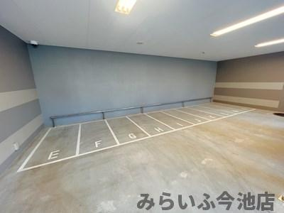 【駐車場】 | プレサンス今池駅前フェルディノ | バイク駐車場