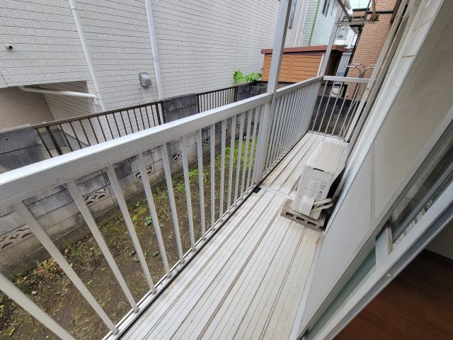 ホワイトハイツのバルコニー